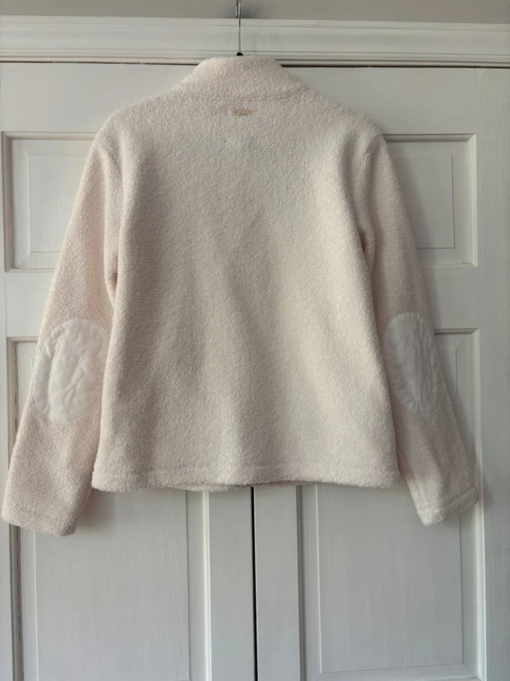 Tommy Bahama Salma Faux Shearling Cream Zip-Up Fleece Jacket‎ Sherpa Size XS